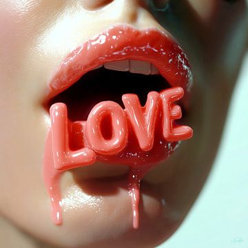Mystic Lips - Bubblegum Love van byRenzo