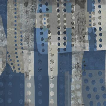 Gatenpatroon patchwork 1 van Claudia Gründler