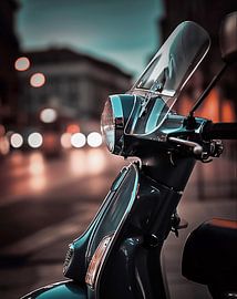 Street scene in the big city