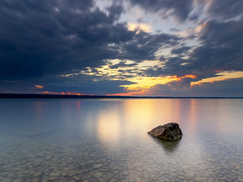 Beautiful atmosphere at the Ammersee by Teresa Bauer