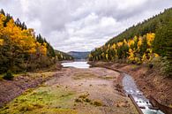 Herfstwandeling rond de Ohratal dam bij Luisenthal - Thüringer Woud van Oliver Hlavaty thumbnail