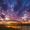 Oosterbeek railway bridge over the Lower Rhine near Arnhem by Nicky Kapel