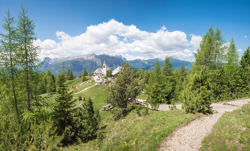 belle vue du sentier de montagne Heiligkreuzkofel,  dolomite par SusaZoom