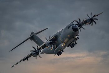 Airbus A400M Tactical Display Team of France.