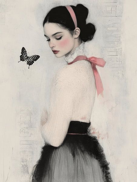 Portrait with a poetic feel by Carla Van Iersel