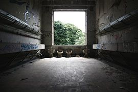 Fort de la Chartreuse | Washroom 2 by Nathan Marcusse