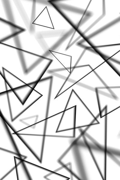 Schwarze Dreiecke von Jörg Hausmann