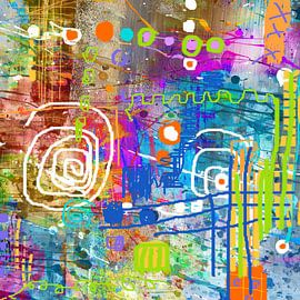 Géométrie et chaos 1 sur Claudia Gründler