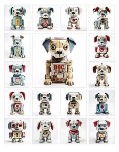 PUPPY'S / SPEELGOED BLIKKEN ROBOTS VERZAMELING