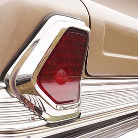 American classic car 300 Sedan 1964 Taillight abstract by Beate Gube