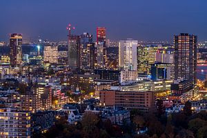 Skyline Rotterdam von Jeroen Kleiberg