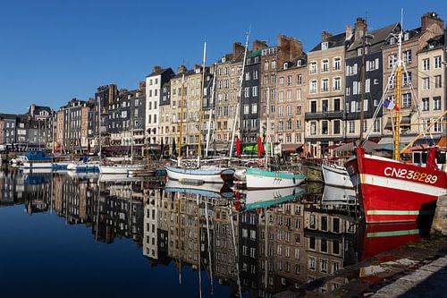 Vieux Bassin, Honfleur, Frankrijk