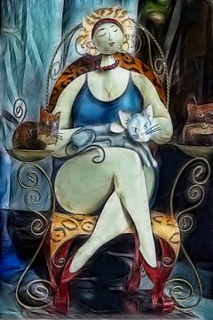 De Dame van de Kat