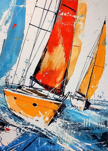 Boats racing #sport by JBJart Justyna Jaszke