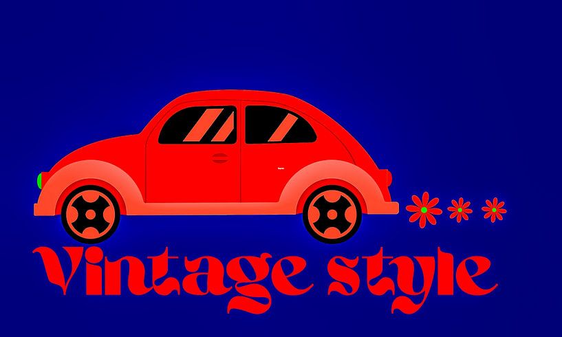 Oldtimer-Kunst von Sheeba George