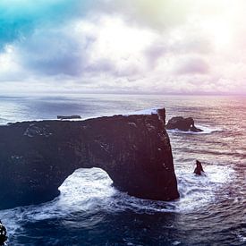 Dyrhólaey, zuid ijsland / Iceland van Sebastiaan van Stam Fotografie