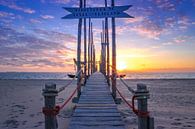 Waddenveer Texel-Vlieland van Dick Hooijschuur thumbnail