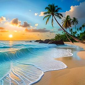 Strand van Salsa art