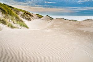 Niederländische Küste mit Nordseestrand und Dünen von eric van der eijk