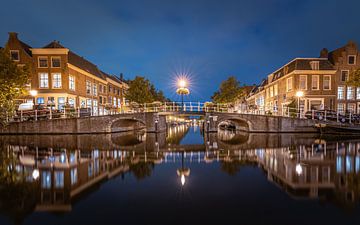 Leiden - Lourisbrug - Nieuwe Rijn van Frank Smit Fotografie