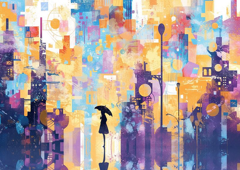Urban Symphony by ARTEO Paintings