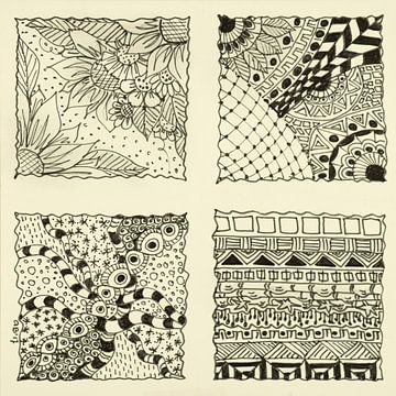 Zentangle Art sur Anja  Bulté