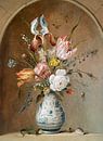 Bloemstilleven, cirkel van Balthasar van der Ast en Johannes Baers van Meesterlijcke Meesters thumbnail