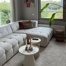 Photo de nos clients: Portrait coloré, moderne et abstrait par Carla Van Iersel, sur ArtFrame