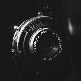 Vintage-Analogkamera | Schwarz-Weiß-Fotografie von Diana van Neck Photography