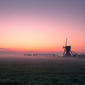 Mill sunrise by Jacco van Son