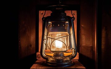 Oil lamp by Stijn Cleynhens