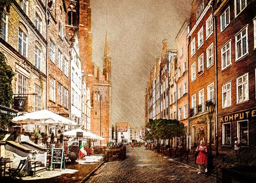 Gdansk Polen landschap stad #Gdansk