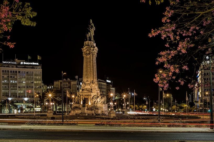 Lissabon 7 - Marquês de Pombal van Michael Schulz-Dostal