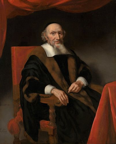 Portret van Jacob Trip, Nicolaes Maes