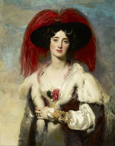 Julia, Lady Peel, Thomas Lawrence...