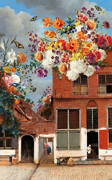 Roof Gardens in Delft - a Johannes Vermeer mix-up by Marja van den Hurk