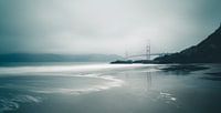 Golden Gate vom Baker Beach aus von Jasper van der Meij Miniaturansicht