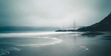 Golden Gate vanaf Baker Beach van Jasper van der Meij