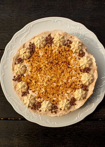 Gâteau à la crème glacée moka