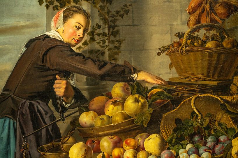 Frans Hals. Fruit and vegetable seller. by Alie Ekkelenkamp