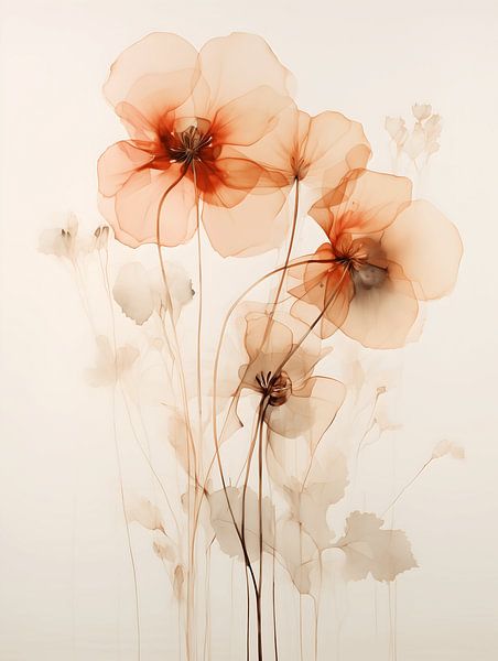 Wabi-Sabi Botanical VI by Gypsy Galleria