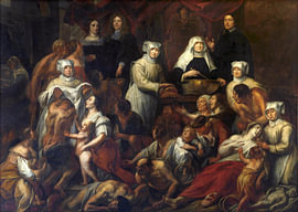 Jacob Jordaens – The Nuns of the Antwerp Almshouse by Atelier Liesjes