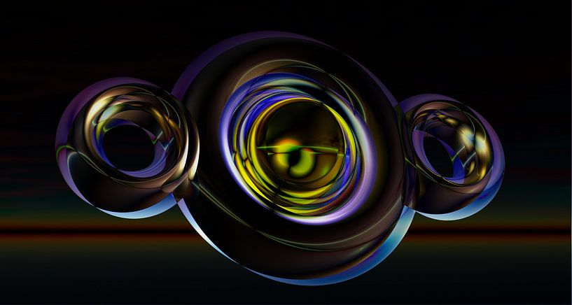 Dark Energy Rings by Paul Chambers