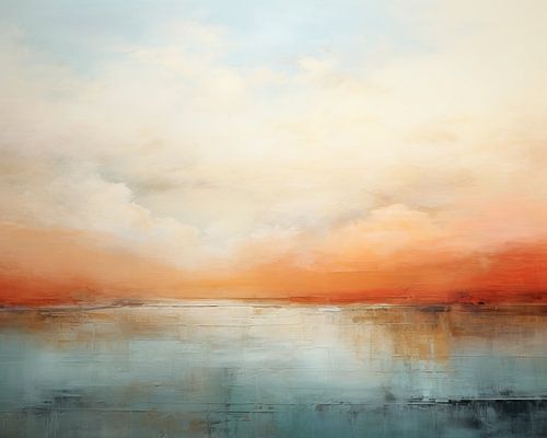 Reflexion | Abstrakte Landschaft