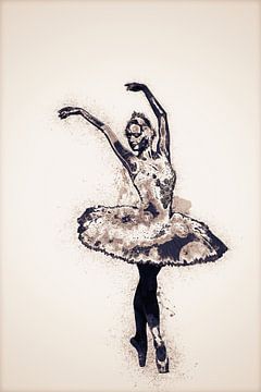 Prima ballerina (kunst) van Art by Jeronimo