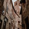 Oude steden van Italië architectuur in Toscane van Anouk Strijbos