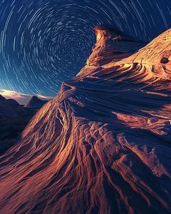 Sternenhimmel über dem Canyon