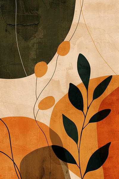 Soothing Natural Abstraction by Whale & Sons
