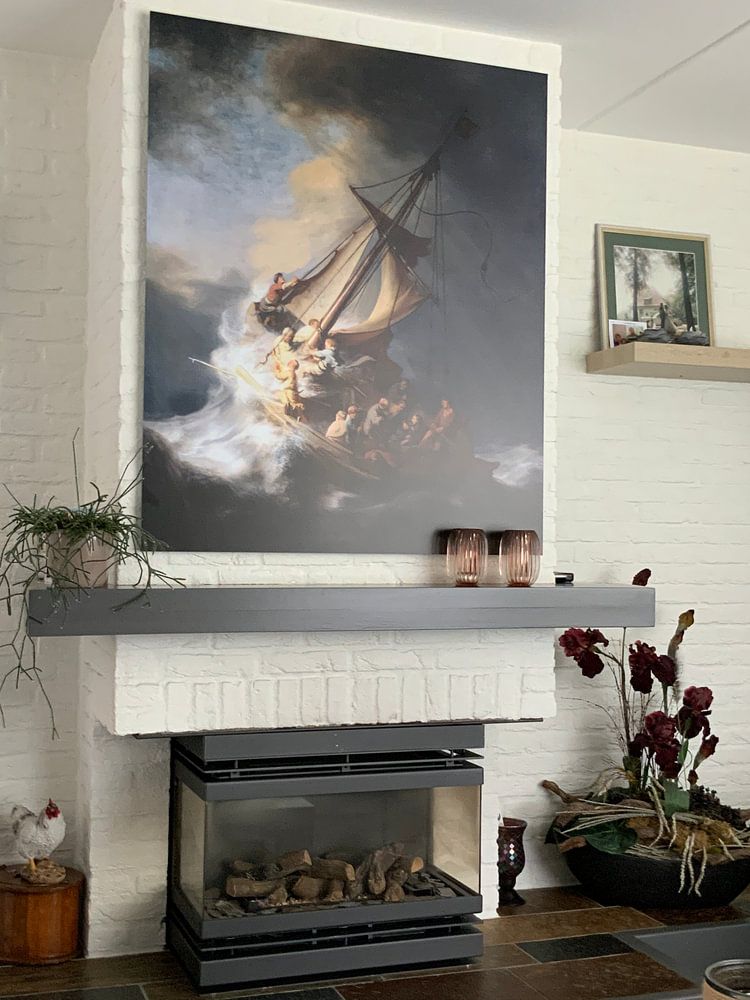 Christus im Sturm auf dem See von Galiläa, Rembrandt vom Rhein 