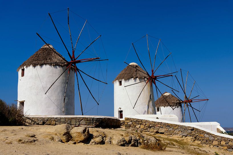 Mykonos windmolens van Atelier Liesjes